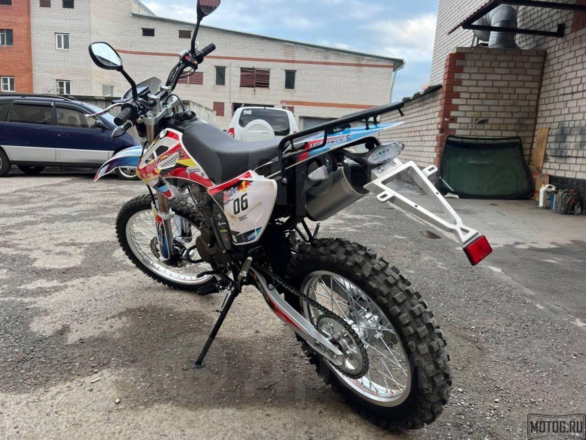 Купить эндуро мотоцикл Xinguizun 06 RedBull 250 Белый | Кроссовый мотоцикл с доставкой